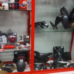 pièce en carbone pour moto Ducati