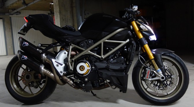 Ducati Streetfighter 1098 S noir mat 2010