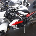 Street Triple 675 à Rennes chez Triumph 35