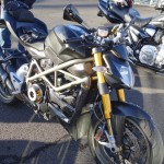 Noire mat Ducati Streetfighter 1098 S de David Jazt