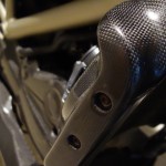 protection de radiateur ducati performance en carbone du streetfighter