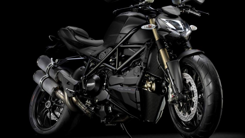 Ducati Streetfighter 848 2012 noir cadre noir