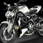 Ducati 1098 Streetfighter blanche standard