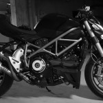 Ducati Streetfighter 1098 S noir mat 2010 jante bronze de David Jazt