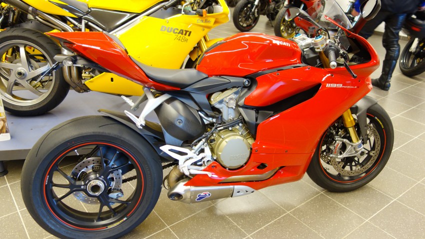 Ducati 1199S : superbe !