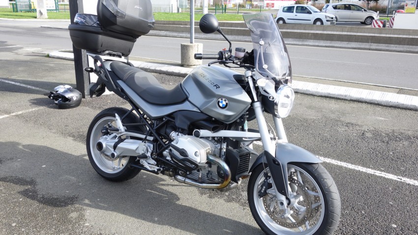 R12R BMW acheté chez City Bike, motard de Chateaubourg