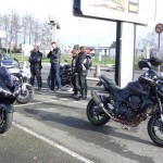 balade moto du 2 février au départ de Rennes