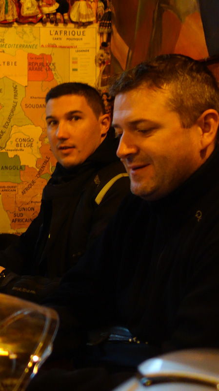 Arbnaud et Laurent, Motards Rennais à Saint-Malo