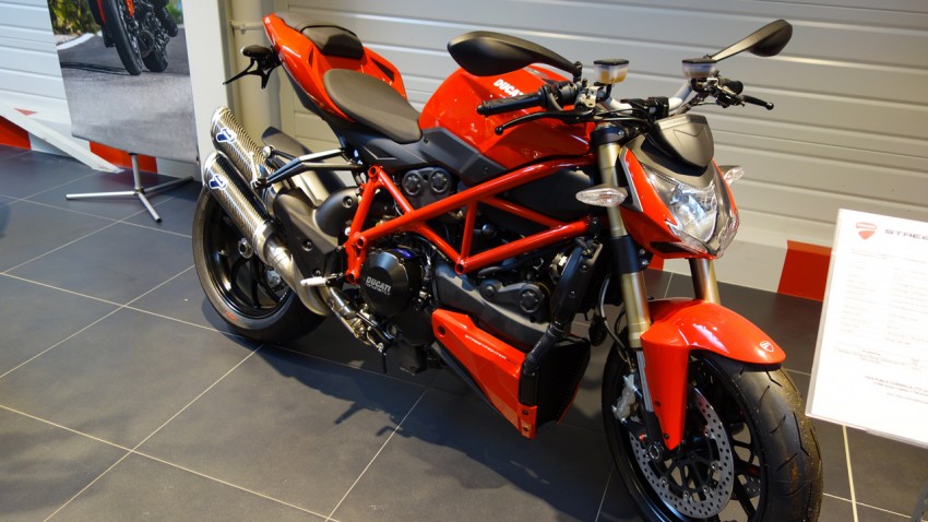 Ducati Streetfighter 848 à Nantes