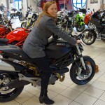 Ducati monster 696 au Ducati Store de la Roche sur Yon