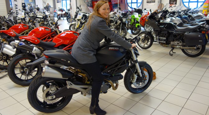 Ducati monster 696 au Ducati Store de la Roche sur Yon