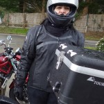 Marylène, motard rennaise