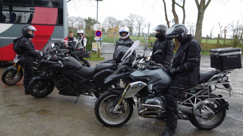 motard rennais à Chavagne