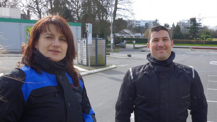 motards rennais en route vers Cancale