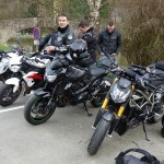 motard Rennais à Dinan : bécane et moto de motard