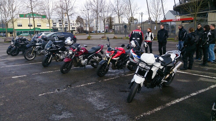 motards à Rennes
