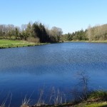 le lac du chateau de corlay