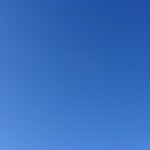 ciel bleu du 16 mars 2014 : 20°c
