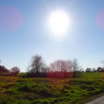 le soleil et la campagne