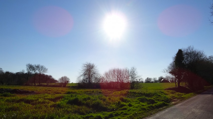 le soleil et la campagne