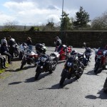 pique nique motard à la Chappelle du Bouessix