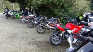 Moulin du Boël : Motard rennais