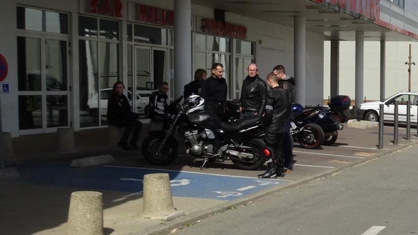 motard Rennais en zup sud à Alma