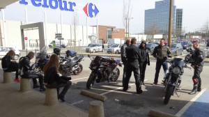 motard Rennais à Alma au Bowling