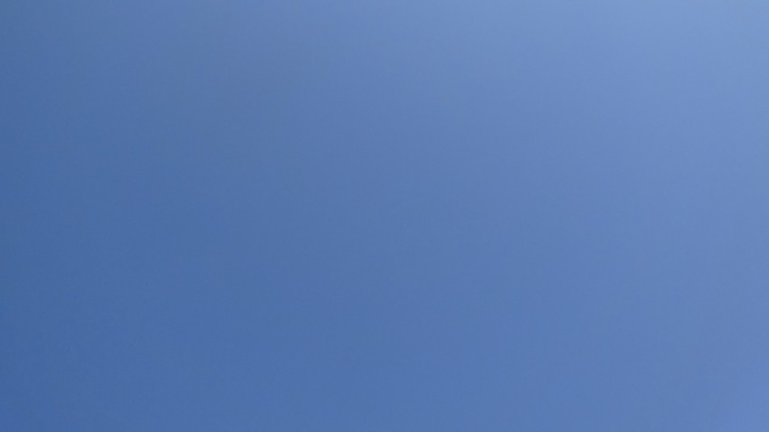 ciel bleu en ce 30 mars 2014 à Rennes