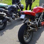 ancienne moto ducati de David Jazt