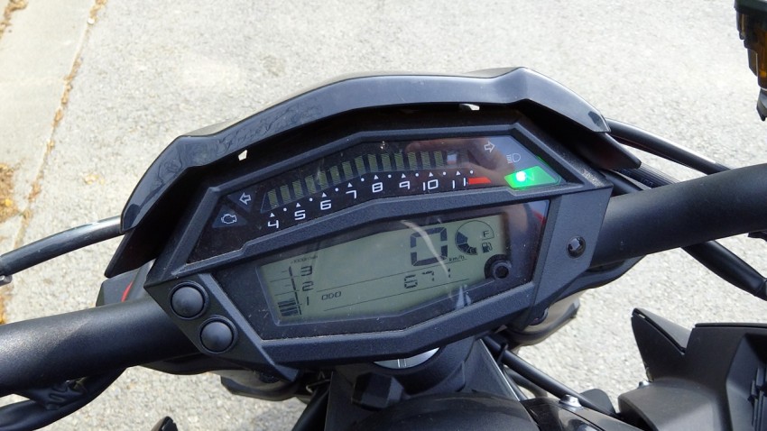 Tableau de bord du Z1000 Kawasaki