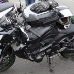 Kawasaki Z750 à Rennes