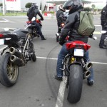 2 Streetfighters 1098 S au départ de la balade moto de Rennes pour Saint-Malo