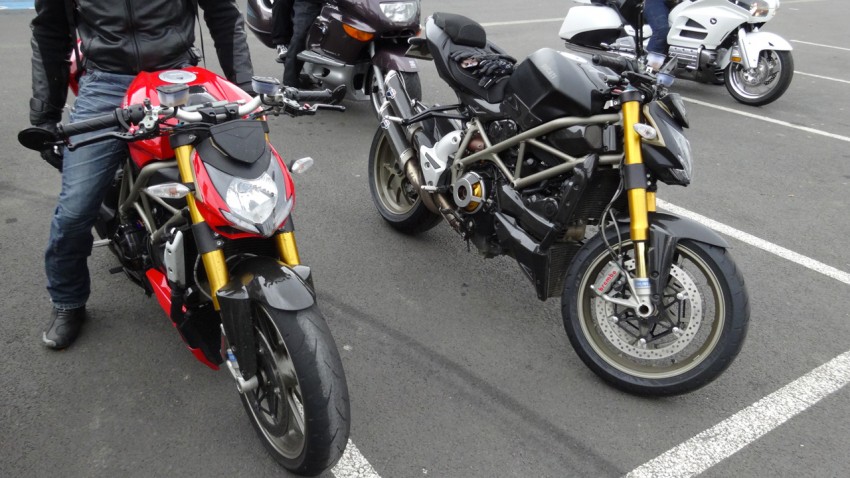 Les deux frangines Ducati Streetfighter 1098 S