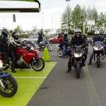 sortie moto en groupe, sécurité avant tout