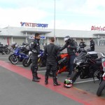 18 motos à Dinan au Mac Donald