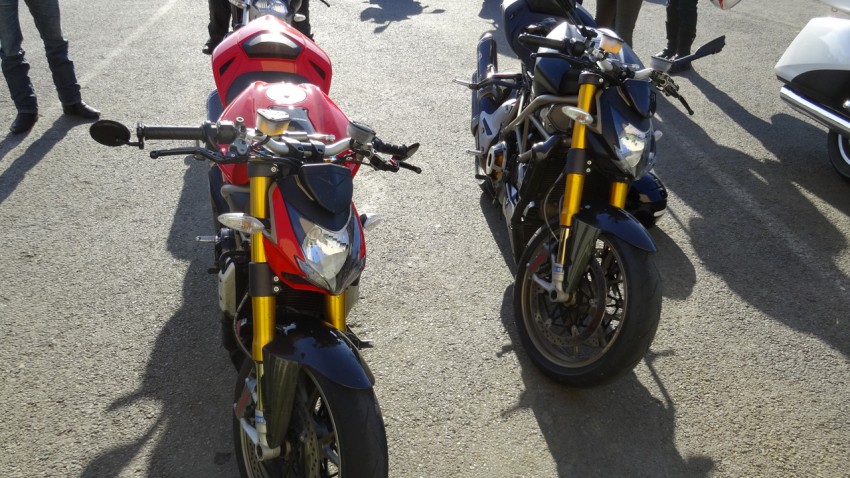 Les deux moto Ducati de David Jazt