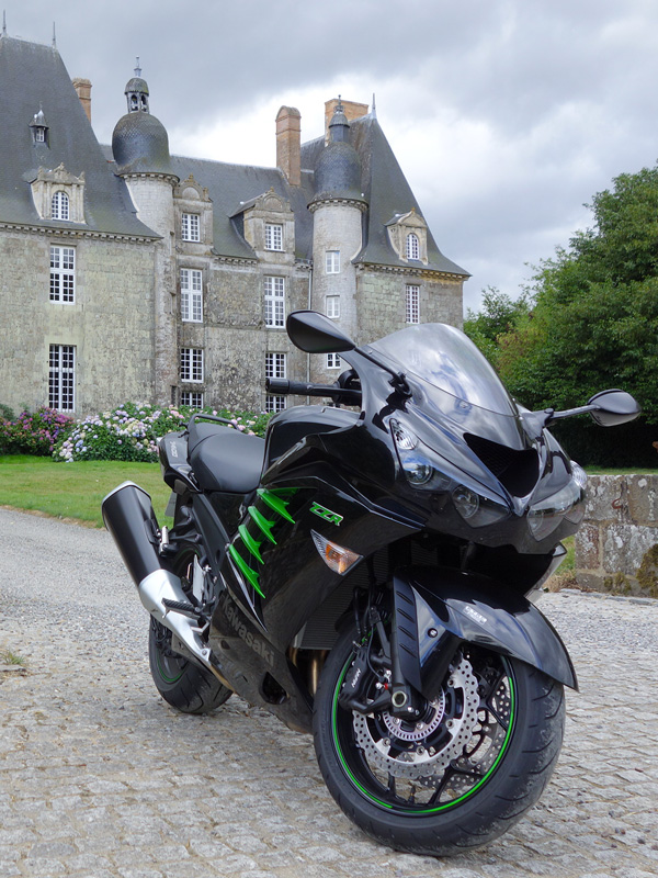 moto ZZR 1400 de David Jazt à Rennes