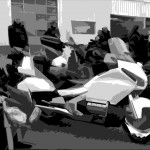 Honda Goldwing de Laurent, moto passion Rennes