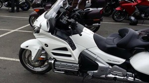 Honda Goldwing Blanche à Rennes