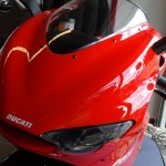 Ducati Desmo vue de face