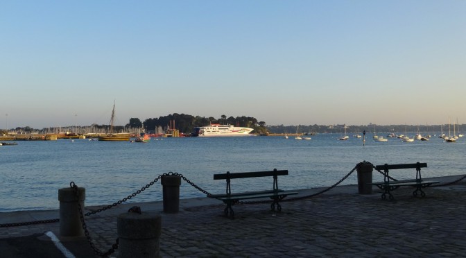 vue mer Saint-Malo depuis les remparts