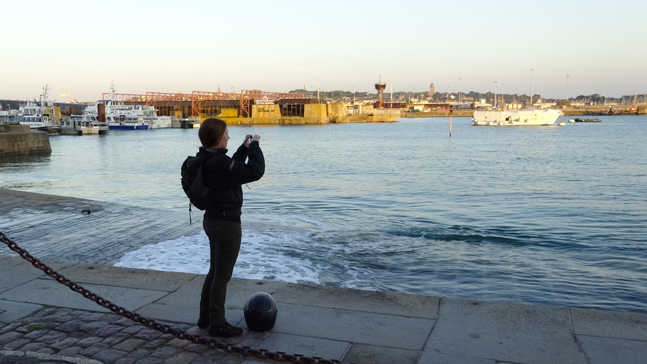 Laura à Saint-Malo