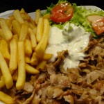 assiette kebab à Dol de Bretagne