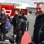 motard rennais à Dinan