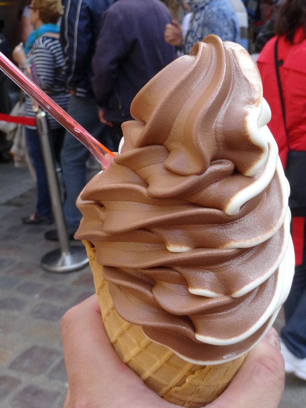 Glace Vanille Chocolat Italienne