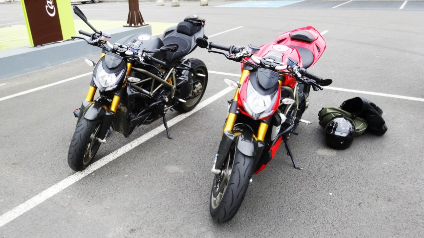 ducati Streetfighter 1098 S noire et rouge