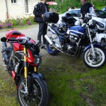 Ducati moto au moulin du Boël