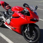 Ducati 899 rouge jante noire