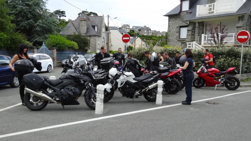 Motards Rennais à Saint Cast le Guildo